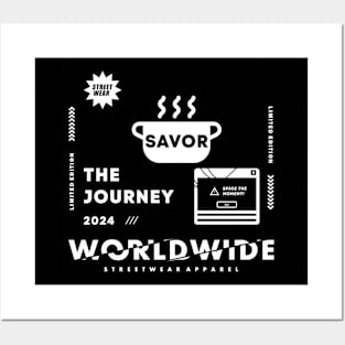 Savor the Journey, Spice the Moment Posters and Art